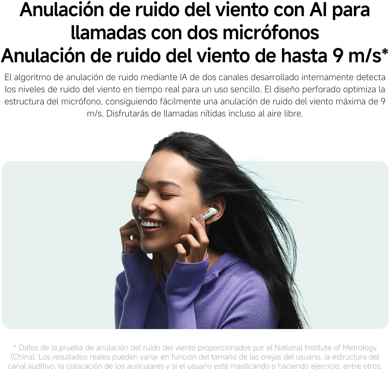 XIAOMI Redmi Buds 6 - Auriculares inalámbrico, cancelación de Ruido, Ligero, 10 Horas de autonomía y 42 Horas con el Estuche de Carga, Bluetooth, Verde (Versión ES)