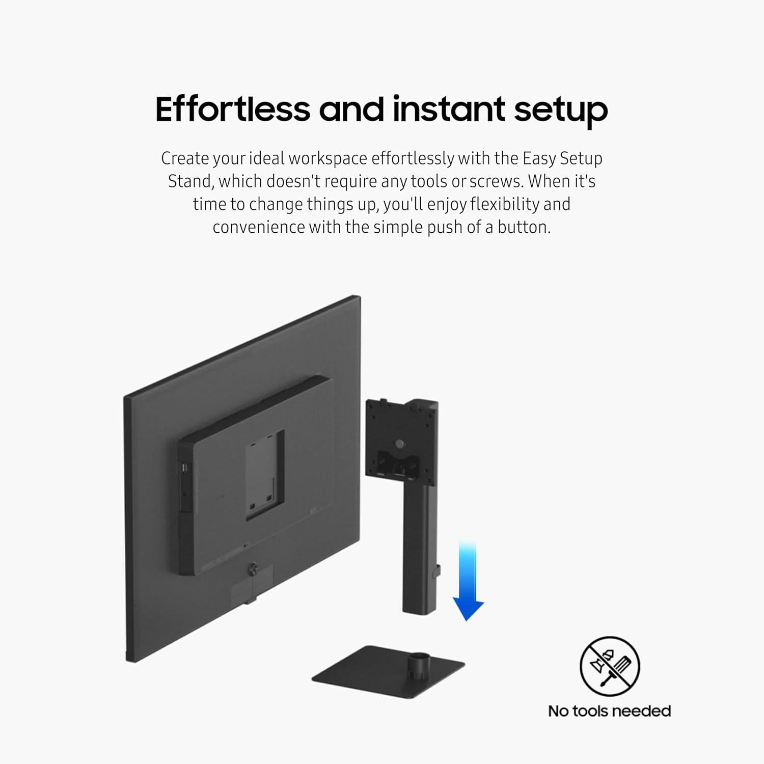 SAMSUNG 27-Inch ViewFinity S7 (S70D) Series 4K UHD High Resolution Monitor with HDR10, Multiple Ports, Easy Setup Stand, Advanced Eye Care, LS27D702EANXGO, 2024