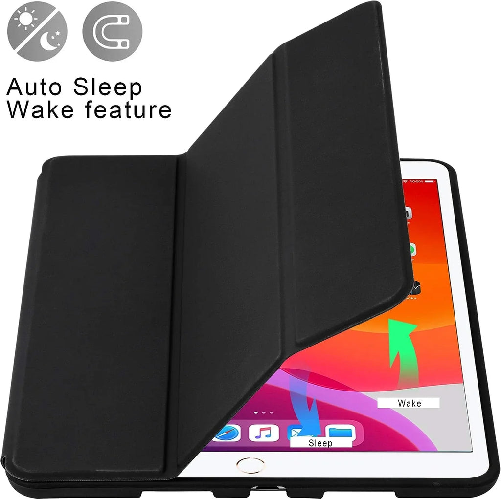 Funda para iPad de 10.ª/11.ª generación (2022/2025) de 10,9 pulgadas compatible con Apple Pencil - Negra 