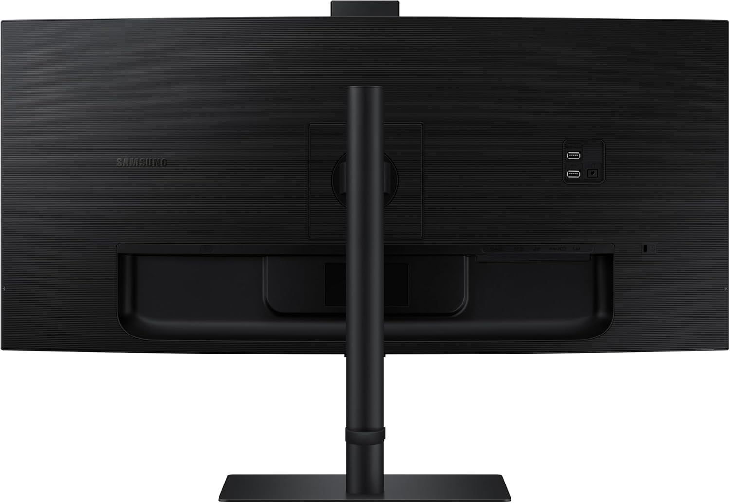 Samsung 34-Inch ViewFinity S65VC Series Ultra-WQHD Curved Computer Monitor, 100Hz, AMD FreeSync, HDR10, USB-C, Built-in Speaker, Camera, KVM Switch, Eye Care, Eco-Packaging, LS34C650VANXGO, Black
