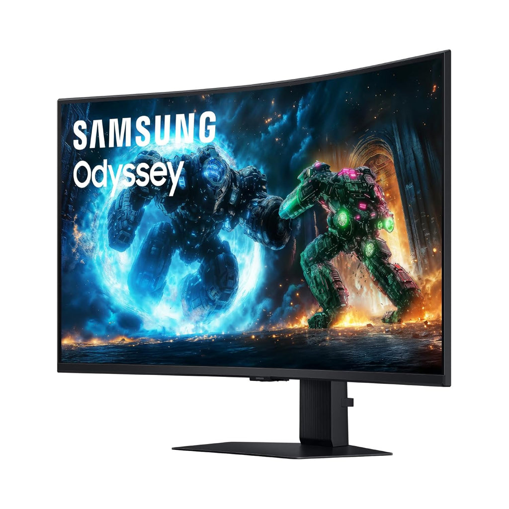 Samsung 37” Odyssey G7 (G75F) 4K UHD Resolution, 165Hz, Curved Gaming Monitor, 1ms Response Time (GtG), VESA DisplayHDR™ 600, AMD FreeSync™ Premium Pro, LS37FG75DENXZA, 2025