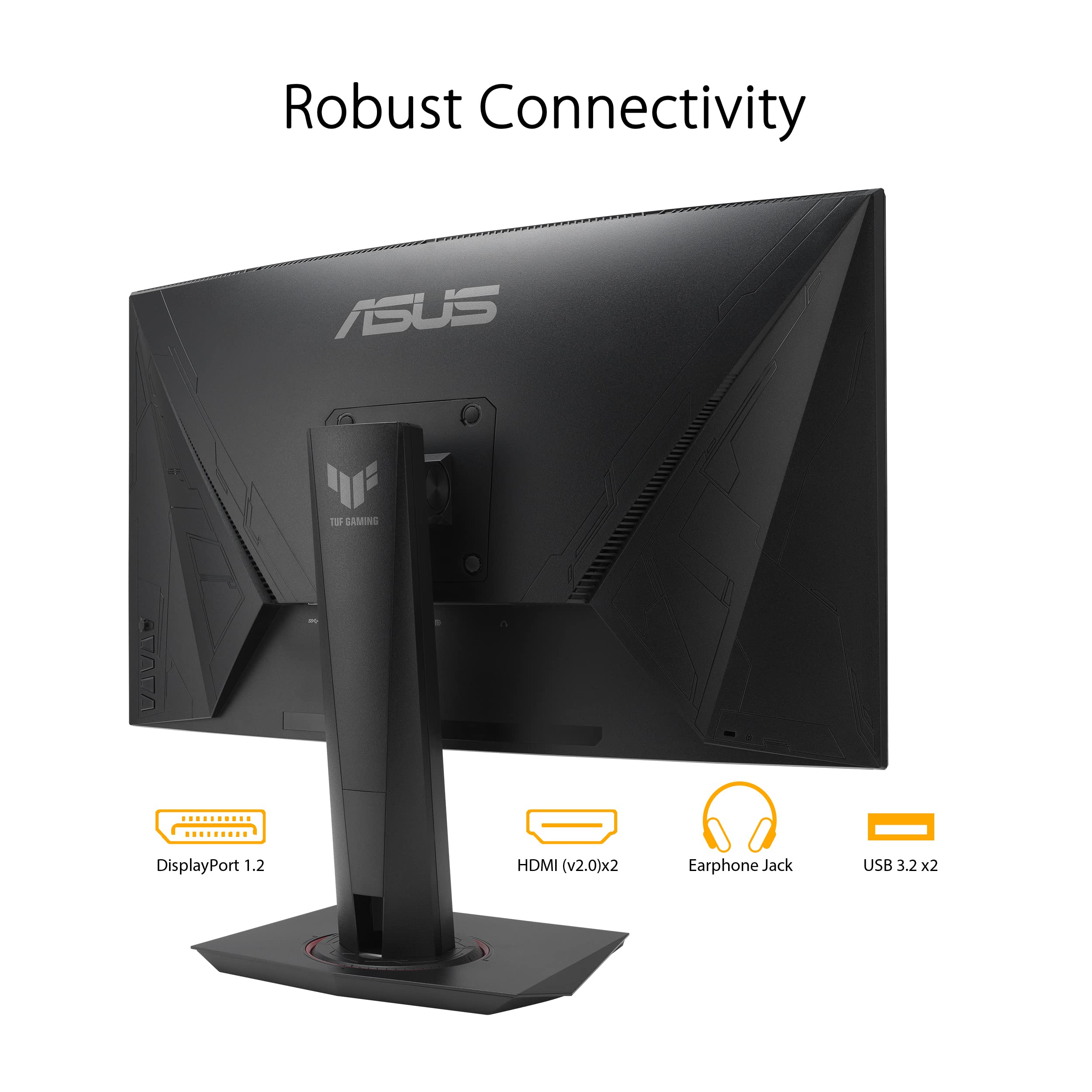 ASUS TUF Gaming VG34VQEL1A – 34 Inch Curved Gaming Monitor, UWQHD, 100 Hz, Extreme Low Motion Blur, Freesync, 1ms MPRT, 125% sRGB, HDR