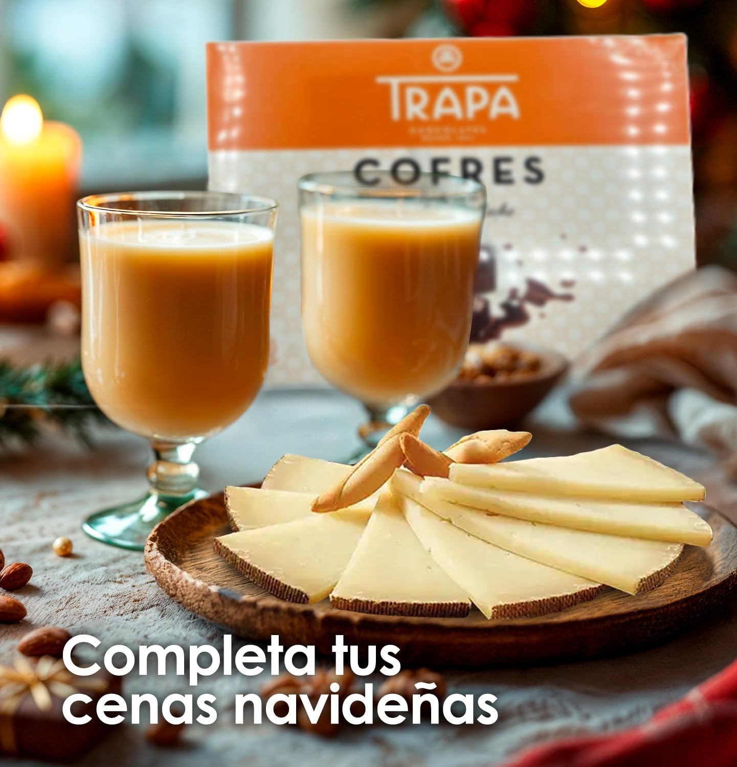 Cesto Gourmet para oferecer M | Perfeita como presente cesta de Natal para empresas, presunto ibérico de isca vinho tempranillo creme de morcela e creme de sobretudo par par PX pack polvones e balões