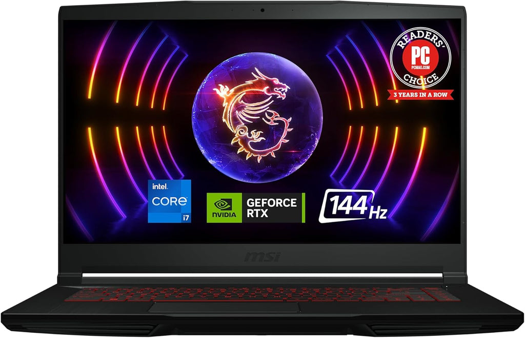 MSI Thin A15 15.6” FHD 144Hz Gaming Laptop – Ryzen 5-7535HS, GeForce RTX 3050, 16GB DDR5, 512GB SSD, Thin & Light Design, Cooler Boost Cooling, Windows 11, B7UC-473US