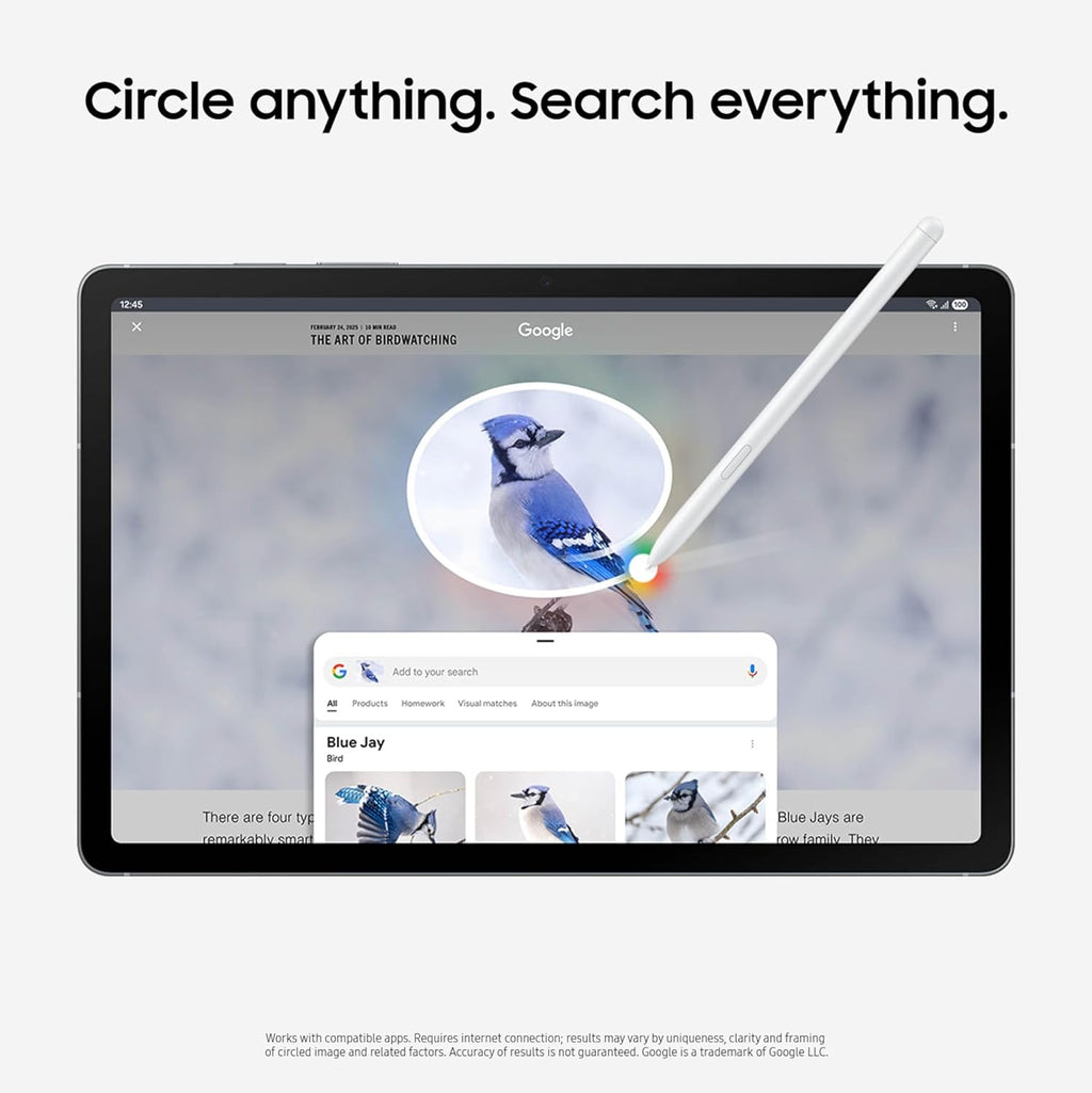 SAMSUNG Galaxy Tab S10 FE+ 13.1” 128GB WiFi Android Tablet, Large Display, Long Battery Life, Exynos 1580 Processor, IP68, Water-Resistant, 90 Hz Refresh, S Pen for Note-Taking, US Version, Blue