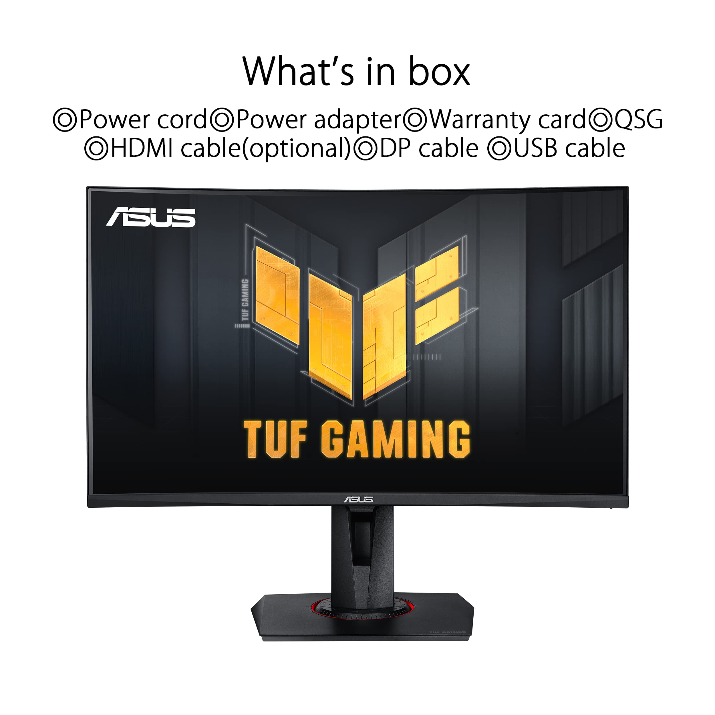 ASUS TUF Gaming VG34VQEL1A – 34 Inch Curved Gaming Monitor, UWQHD, 100 Hz, Extreme Low Motion Blur, Freesync, 1ms MPRT, 125% sRGB, HDR
