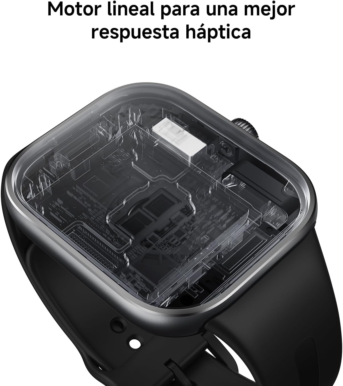 XIAOMI Redmi Watch 5, Reloj Inteligente: AMOLED 2.07", 24 días batería, Llamadas Bluetooth, 150+ Modos Deportivos, Monitor cardíaco, sueño, 5ATM, GPS, Android/iOS, Negro