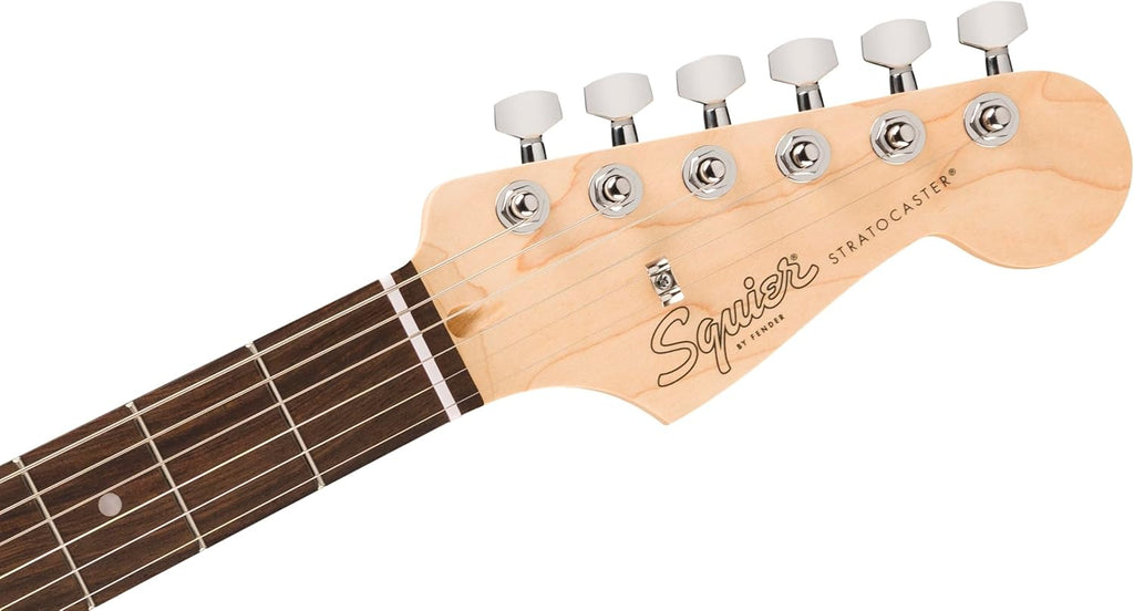 Fender Squier Debut Series Stratocaster Guitarra Eléctrica, Guitarra para Principiantes, con 2 Años de Garantía, Rojo Dakota