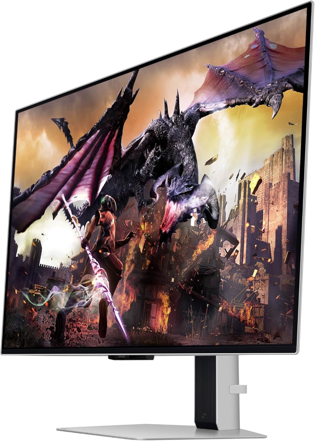 Samsung 32" Odyssey OLED G8 (G80SD) Series 4K UHD Smart Gaming Monitor w QD-OLED, 240Hz 0.03ms, G-Sync Compatible, Glare-Free Display, Sleek Metal Design, LS32DG800SNXZA, 3 Yr Warranty