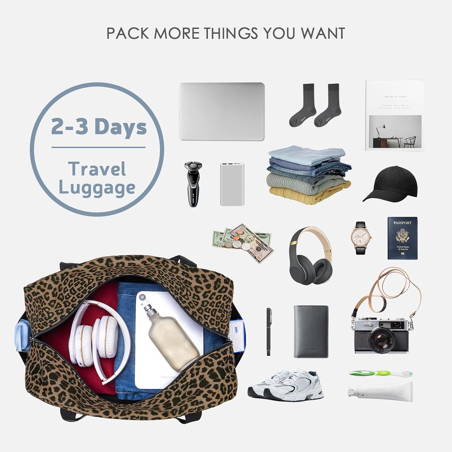 SPAHER Bolsa de viagem 40 x 30 x 20 Wizzair Vueling dobrável bagagem de mão cabine impermeável saco de desporto homem malas maternidade hospital mala bagagem fim semana mulher 25 L