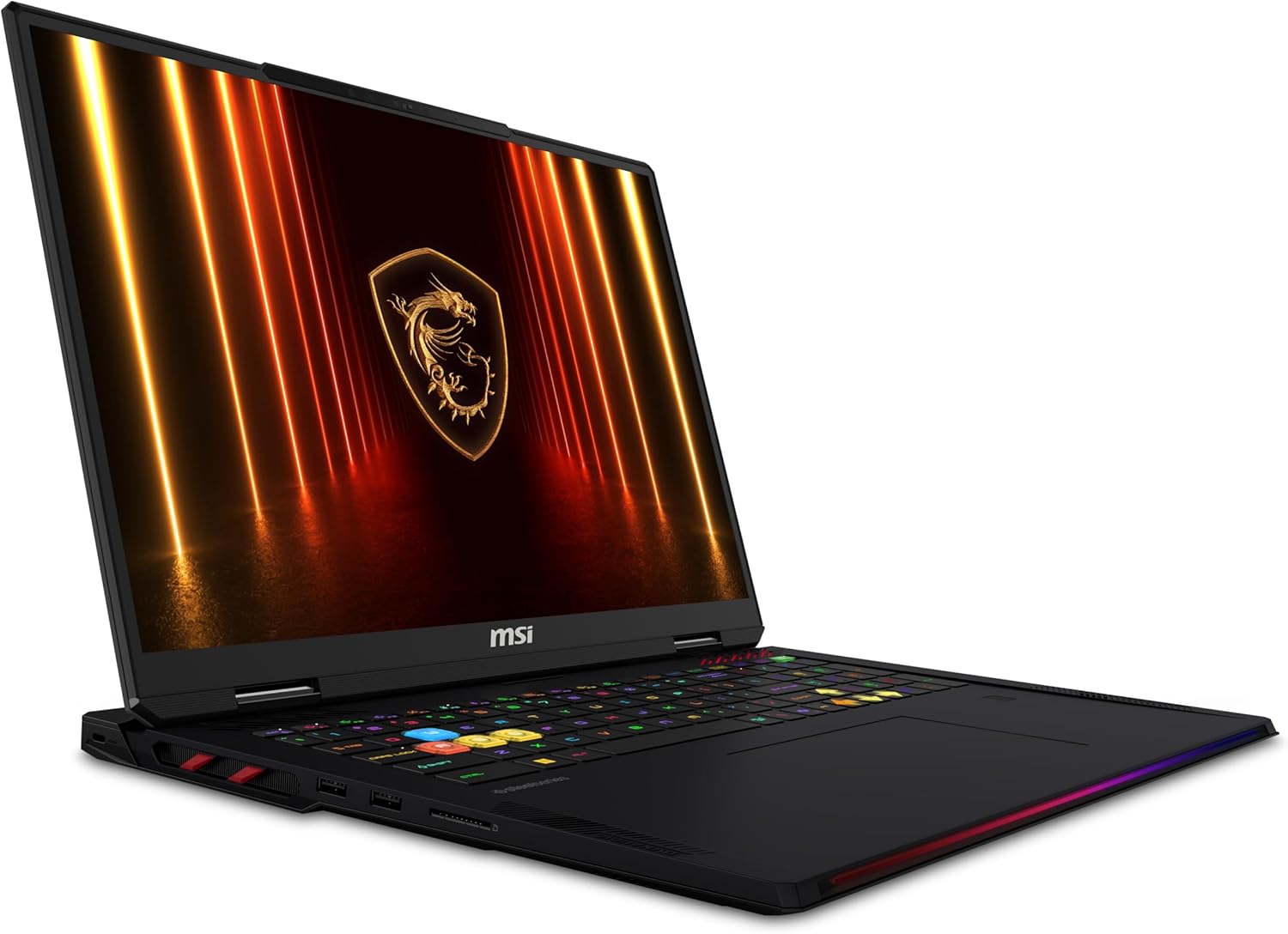 MSI Raider 18 HX AI A2XWIG-252ES, 18" Gaming Laptop (Intel Core Ultra 9 285HX, 32Gb RAM, 1TB SSD, RTX 5080-16GB, Windows 11 Home Advanced) Spanish QWERTY Keyboard