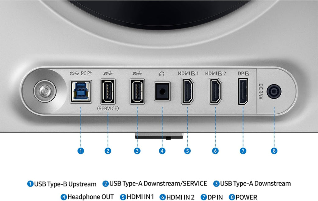 Samsung 27” Odyssey OLED G6 (G61SD) QHD & QD-OLED 240Hz 0.03ms FreeSync Premium Pro Gaming Monitor with Sleek Metal Design, 3 Year Warranty, US, LS27DG610SNXZA