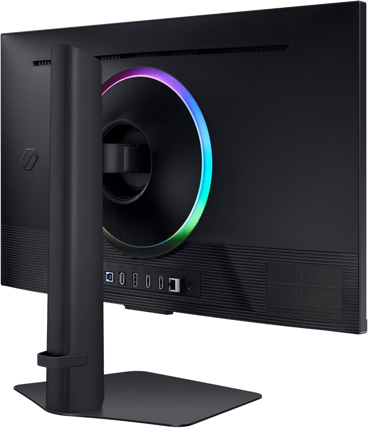 Samsung 27” Odyssey G7 (G70D) 4K UHD IPS 144Hz 1ms(GtG) Smart Gaming Monitor, G-Sync Compatible, AMD Freesync Premium, Vivid Colors, Adjustable Stand, Black Equalizer, LS27DG702ENXZA