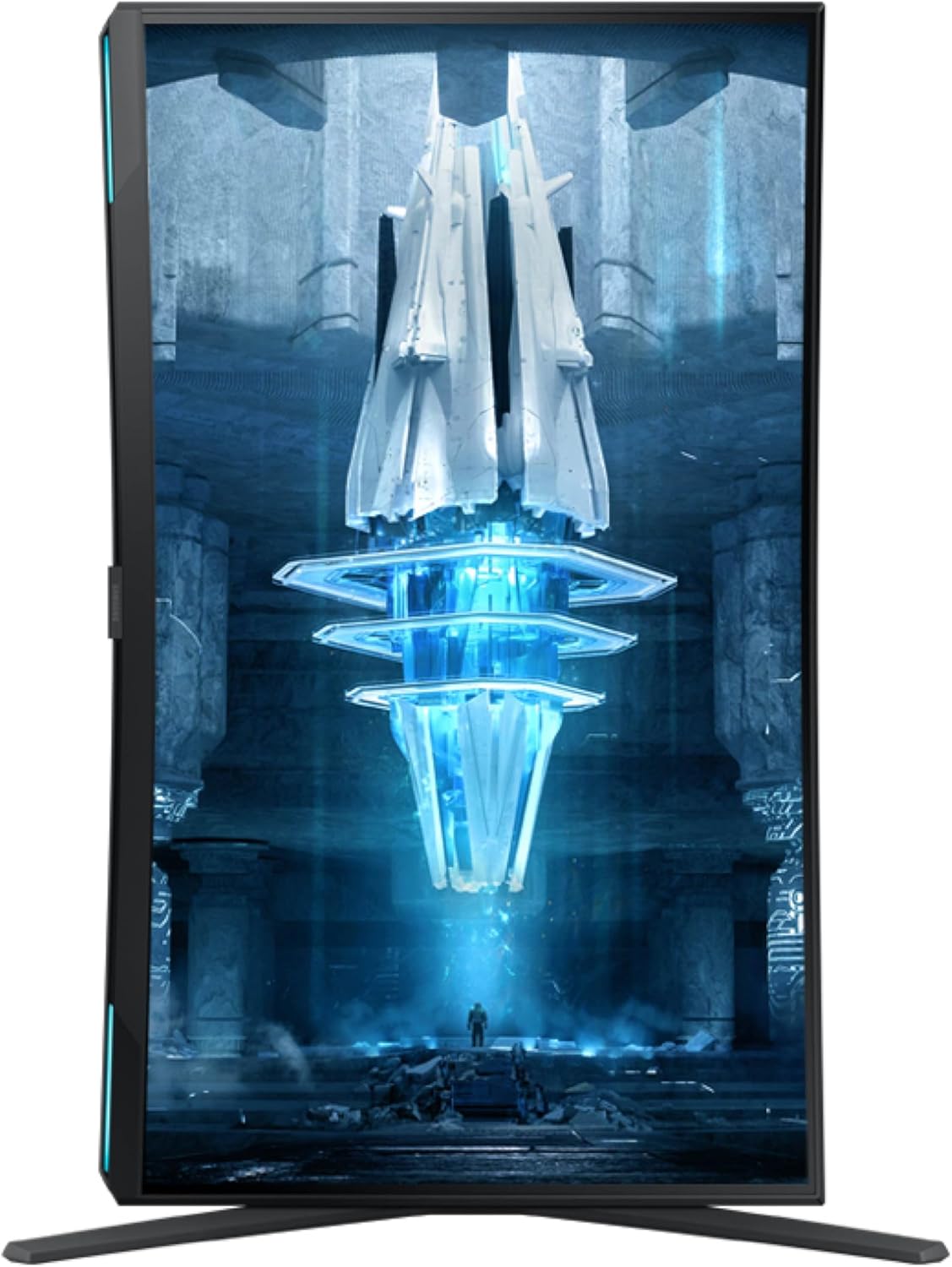 Samsung 32" Odyssey Neo G8 (G85NB) 4K UHD 240Hz 1ms G-Sync 1000R Curved Gaming Monitor, Quantum HDR2000, AMD FreeSync Premium Pro, Matte Display, DisplayPort, Black & White, LS32BG852NNXGO