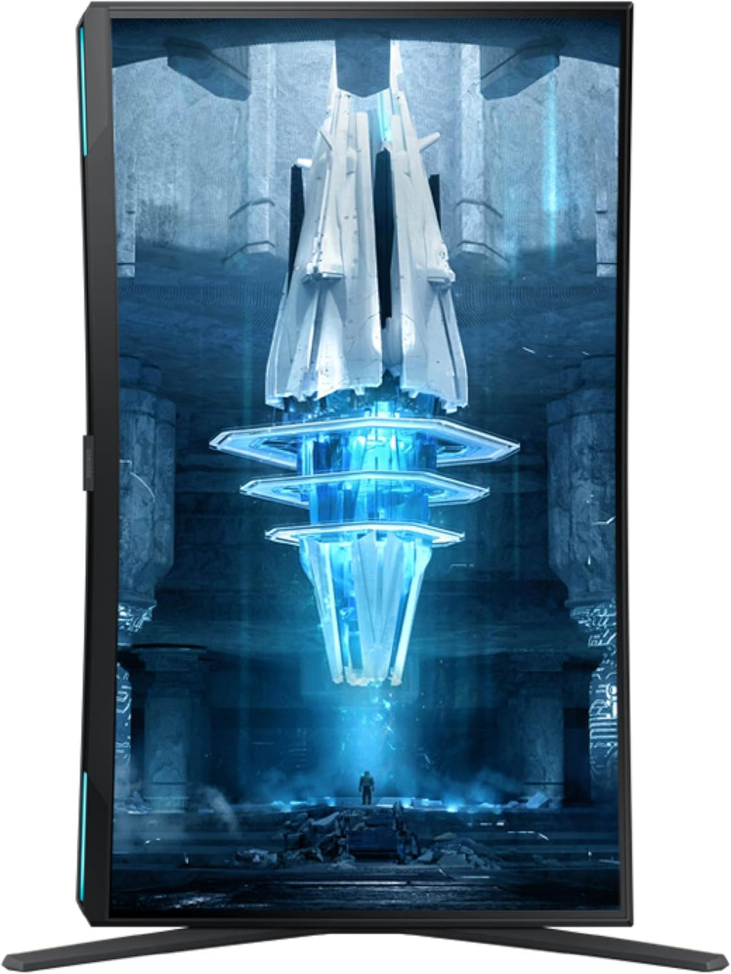 Samsung 32" Odyssey Neo G8 (G85NB) 4K UHD 240Hz 1ms G-Sync 1000R Curved Gaming Monitor, Quantum HDR2000, AMD FreeSync Premium Pro, Matte Display, DisplayPort, Black & White, LS32BG852NNXGO