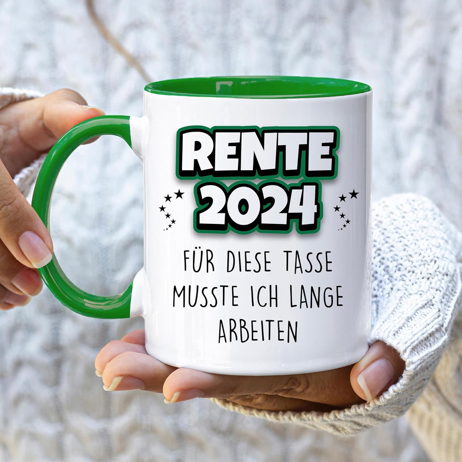 Jungle Mug Caneca com frase, pensão 2024 para esta caneca tive que trabalhar muito tempo - divertido presente de despedida para reforma - presente de despedida, presentes de reforma