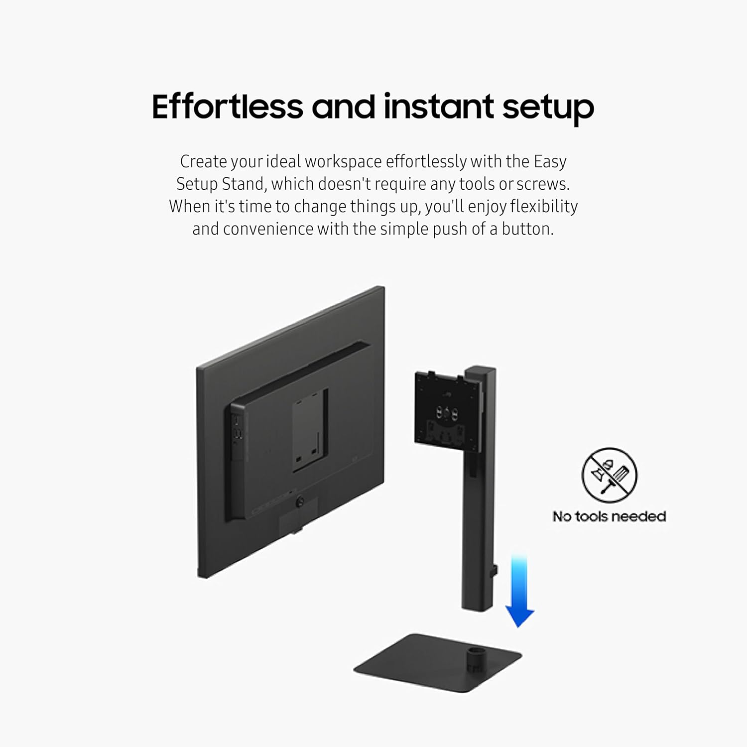 SAMSUNG 27" ViewFinity S6 (S60D) Series QHD High Resolution Computer Monitor, 100Hz, HDR10, Multiple Ports w/ HDMI, DisplayPort, USB-A, Easy Setup, Height Adjustable Stand, LS27D606EANXGO, 2024