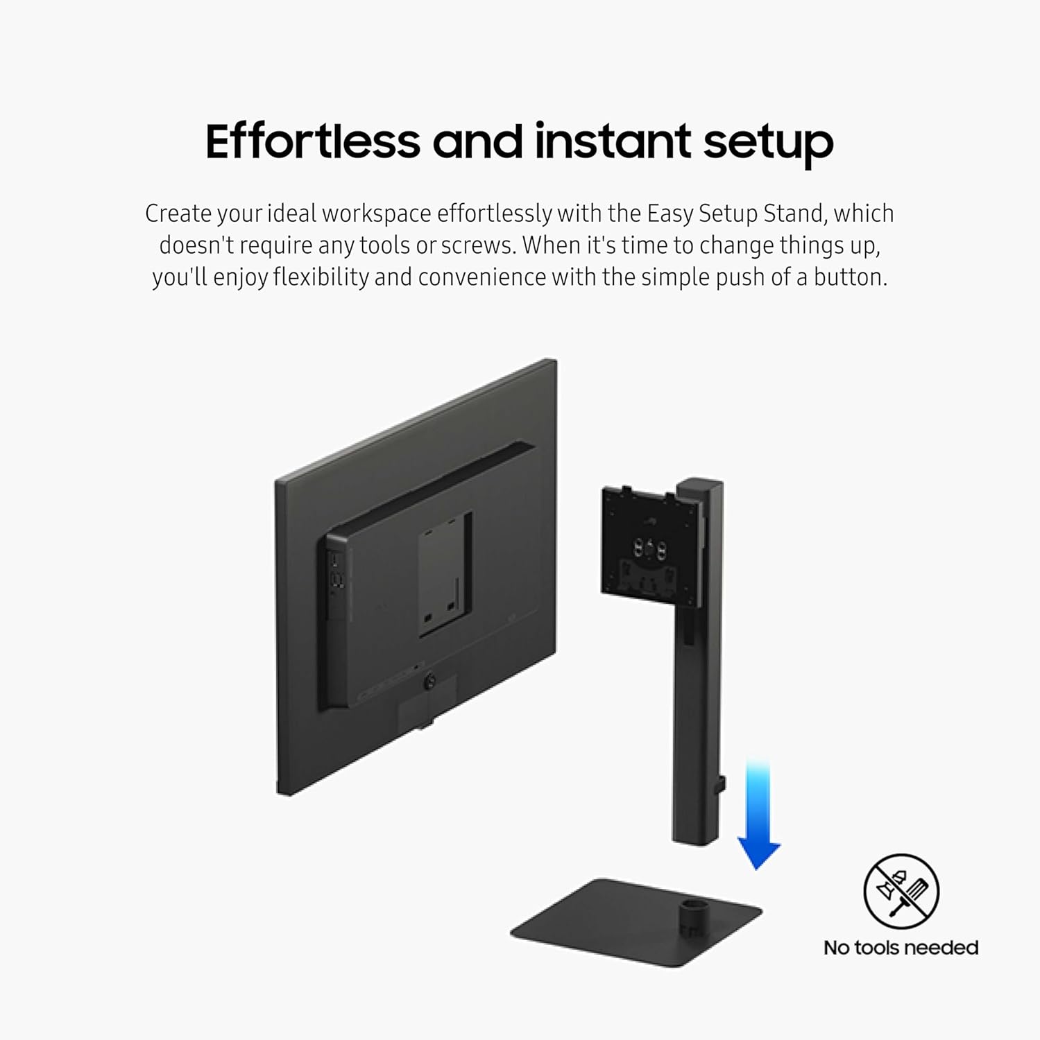 SAMSUNG 32" ViewFinity S8 (S80D) Series 4K UHD High Resolution Computer Monitor, HDR10, Multiple Ports w/ HDMI, DisplayPort, USB-A, Height Adjustable Stand, LS32D806EANXGO, 2024, 3Yr Warranty