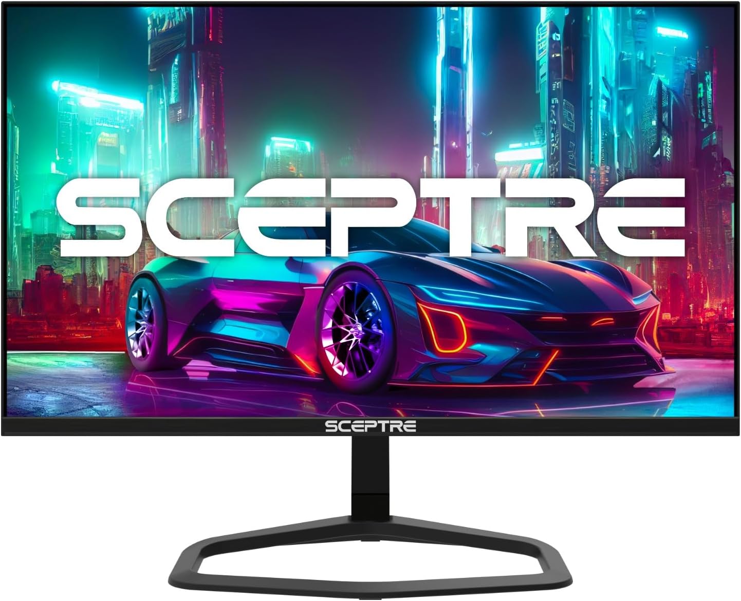 Sceptre New Curved 24.5-inch Gaming Monitor up to 240Hz 1080p R1500 1ms DisplayPort x2 HDMI x2 Blue Light Shift Build-in Speakers, Machine Black 2025 (C255B-FWT240 Series)