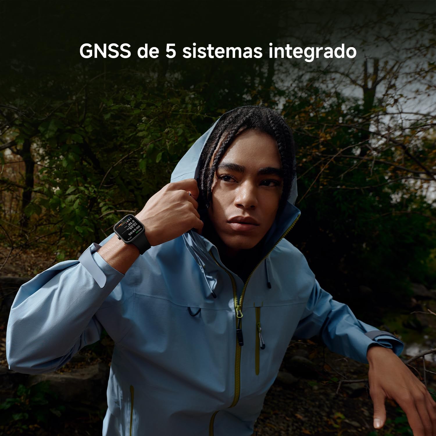 XIAOMI Redmi Watch 5, Reloj Inteligente: AMOLED 2.07", 24 días batería, Llamadas Bluetooth, 150+ Modos Deportivos, Monitor cardíaco, sueño, 5ATM, GPS, Android/iOS, Negro