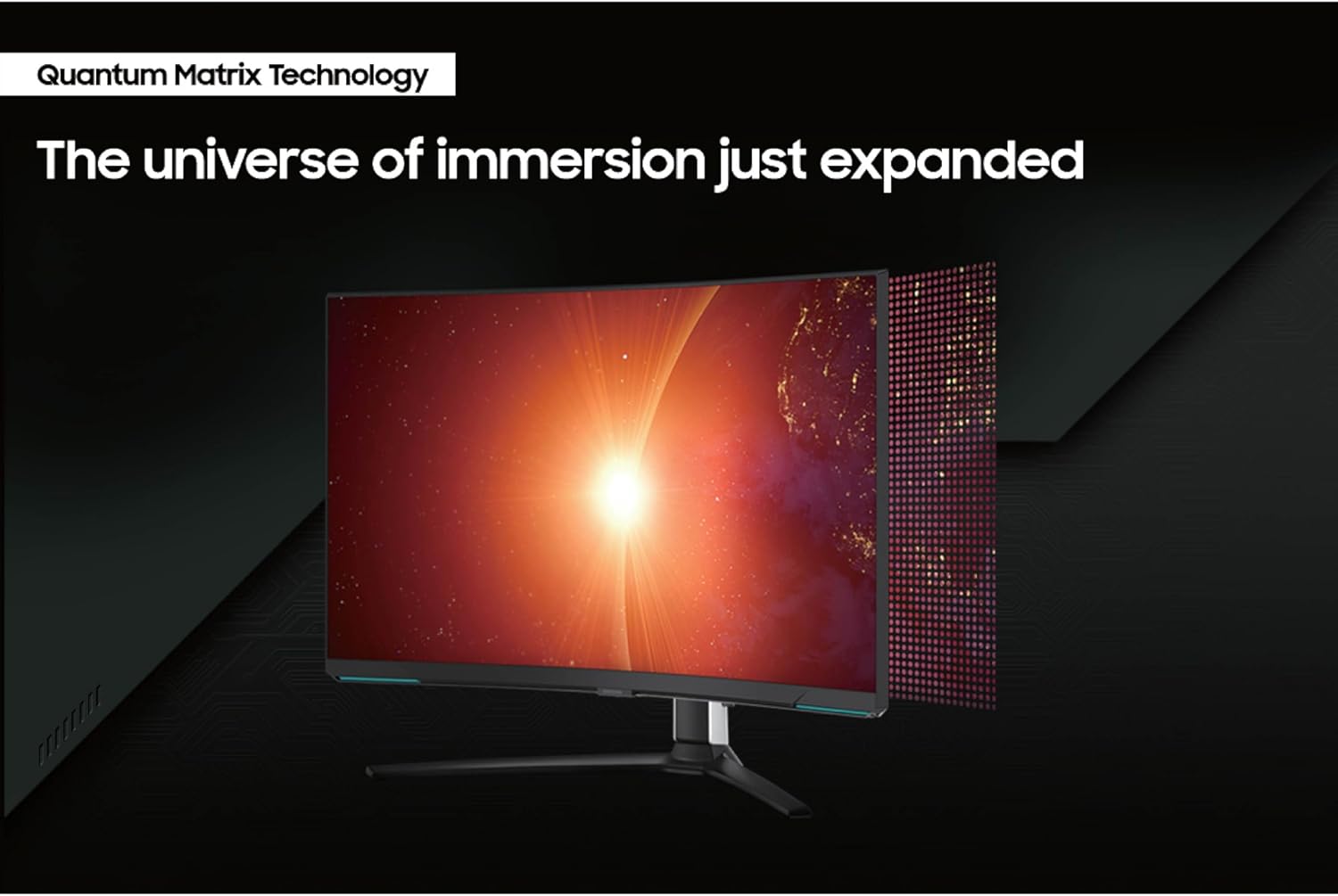 Samsung 32" Odyssey Neo G8 (G85NB) 4K UHD 240Hz 1ms G-Sync 1000R Curved Gaming Monitor, Quantum HDR2000, AMD FreeSync Premium Pro, Matte Display, DisplayPort, Black & White, LS32BG852NNXGO