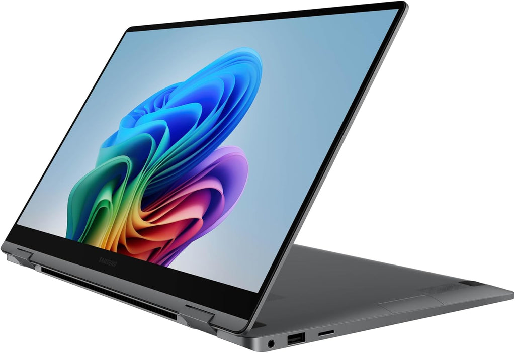 Samsung 15.6” Galaxy Book5 360 Copilot AI Laptop PC Computer, FHD AMOLED Touchscreen, 16GB / 512GB, Dolby Atmos Quad Speakers, All-Day Battery Life, NP750QHA-KA1US