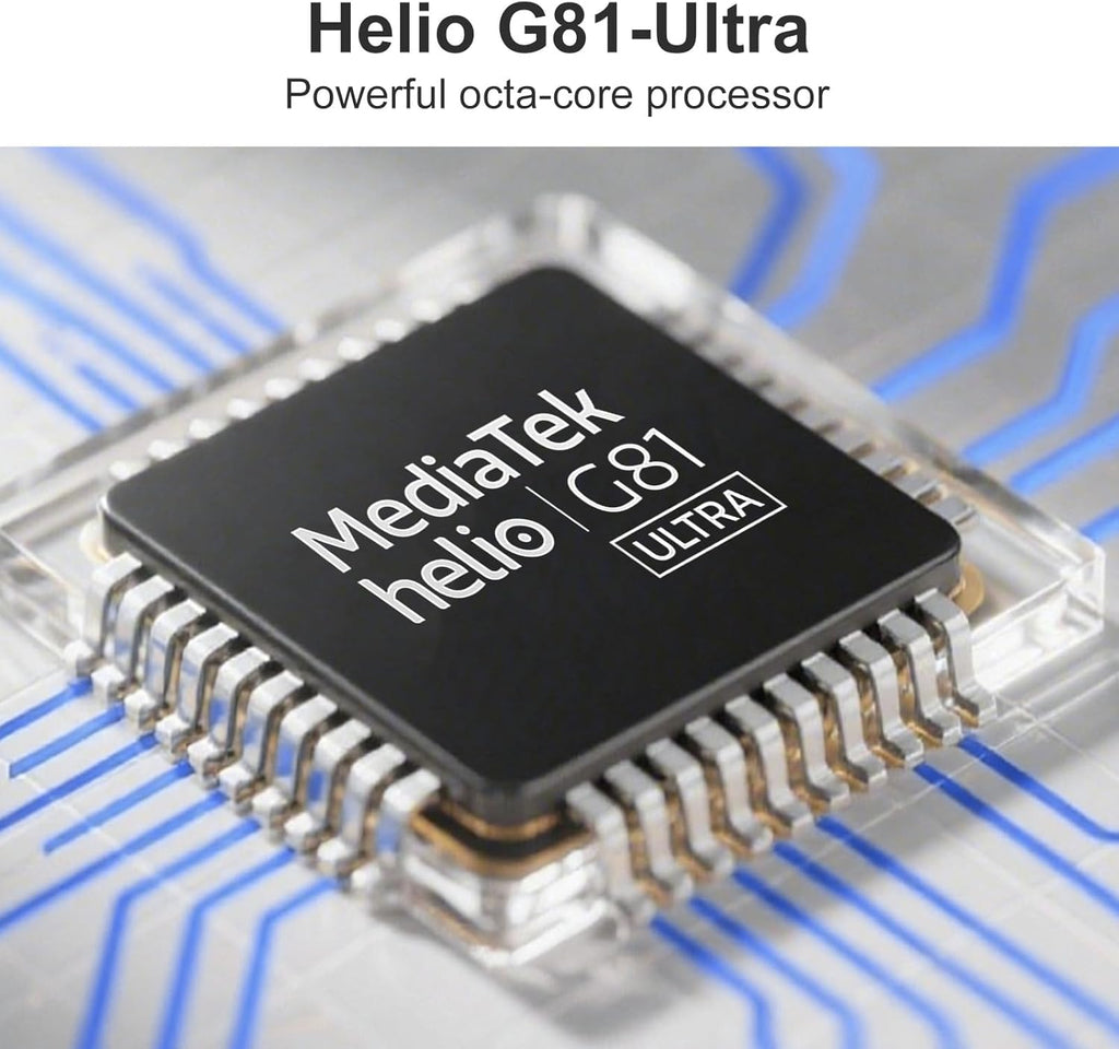 XIAOMI Redmi 15C Smartphone 4+128GB Pantalla de 6.9" 120Hz cámara IA de 50MP batería de 6000mAh Carga rápida de 33W procesador Octa-Core Azul(con Funda)