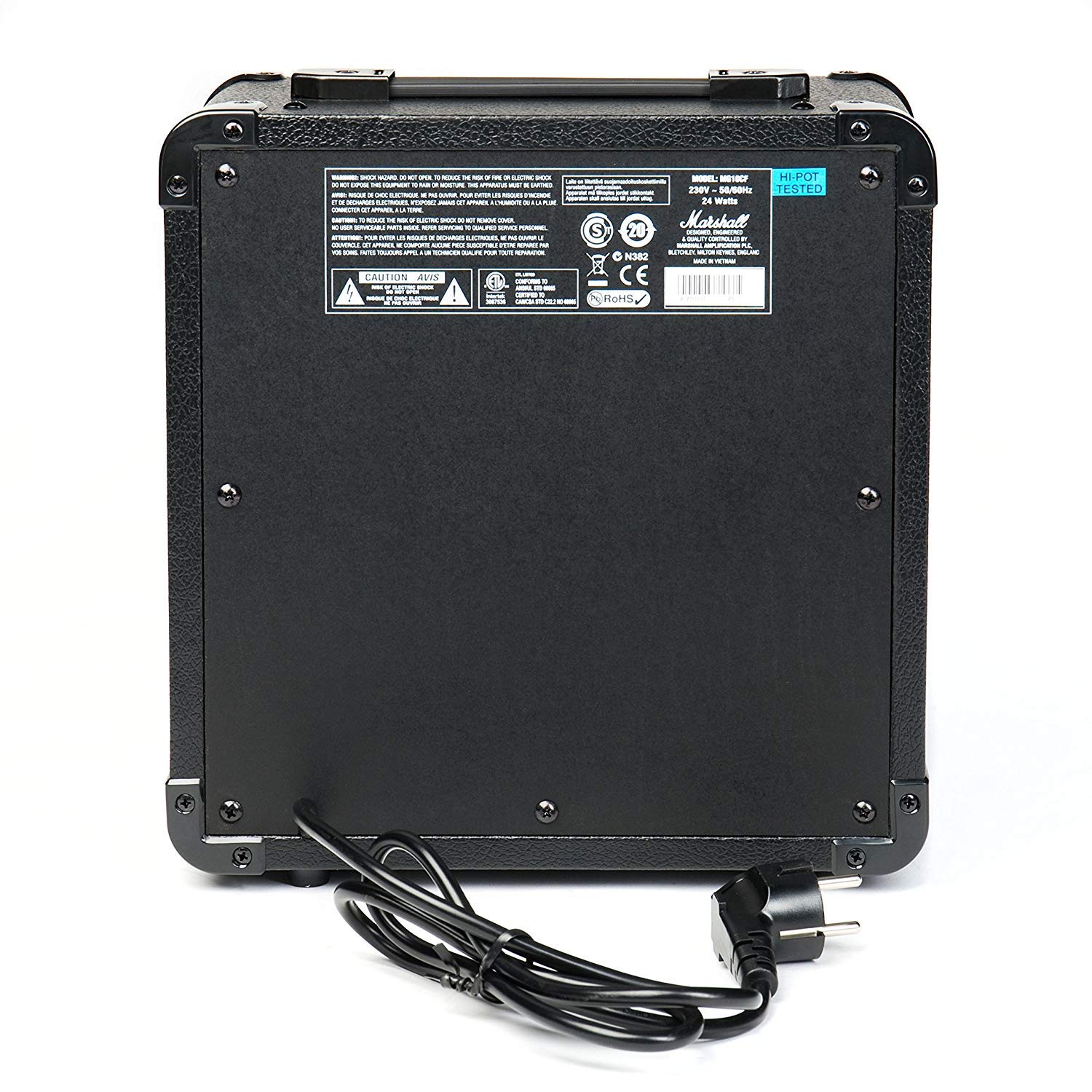 Marshall MG50GFX Amplificador combinado de guitarra com FX incorporado, prático adequado para guitarra elétrica, preto e dourado, With Effects, 50 W