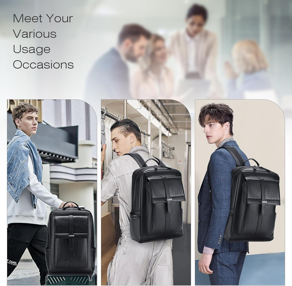 SPAHER Mochila portátil 15,6" mochila de viagem para mulher mochila de transporte impermeável mochila casual unissexo suporte ao ar livre ombro escolar caminhadas bagagem de negócios presente