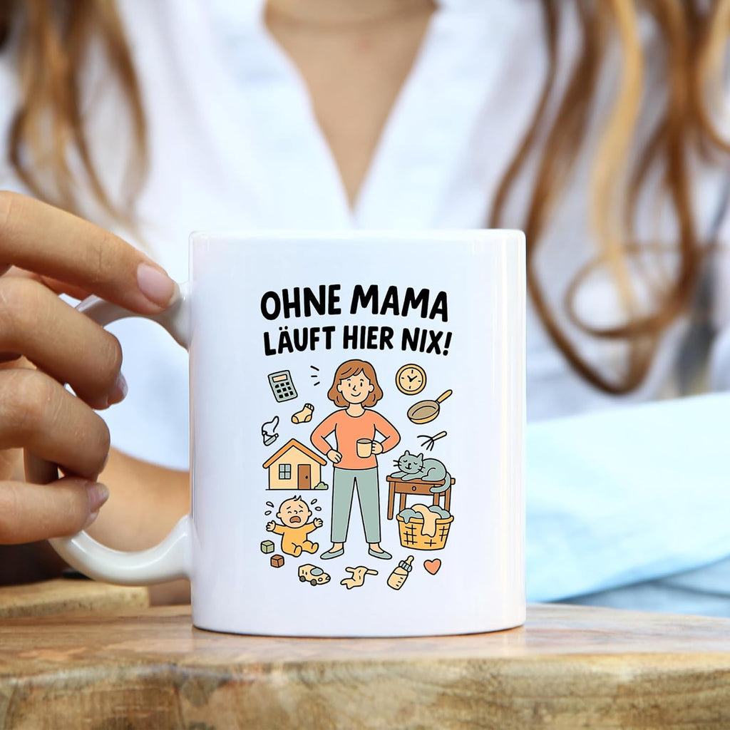 Jungle Mug Caneca de café com ilustrações para mãe e dia a dia