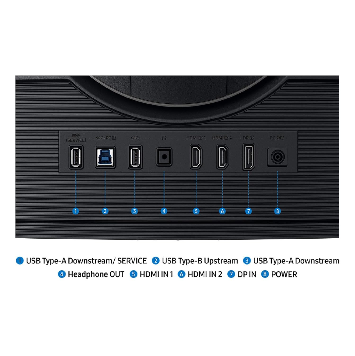 Samsung 37” Odyssey G7 (G75F) 4K UHD Resolution, 165Hz, Curved Gaming Monitor, 1ms Response Time (GtG), VESA DisplayHDR™ 600, AMD FreeSync™ Premium Pro, LS37FG75DENXZA, 2025