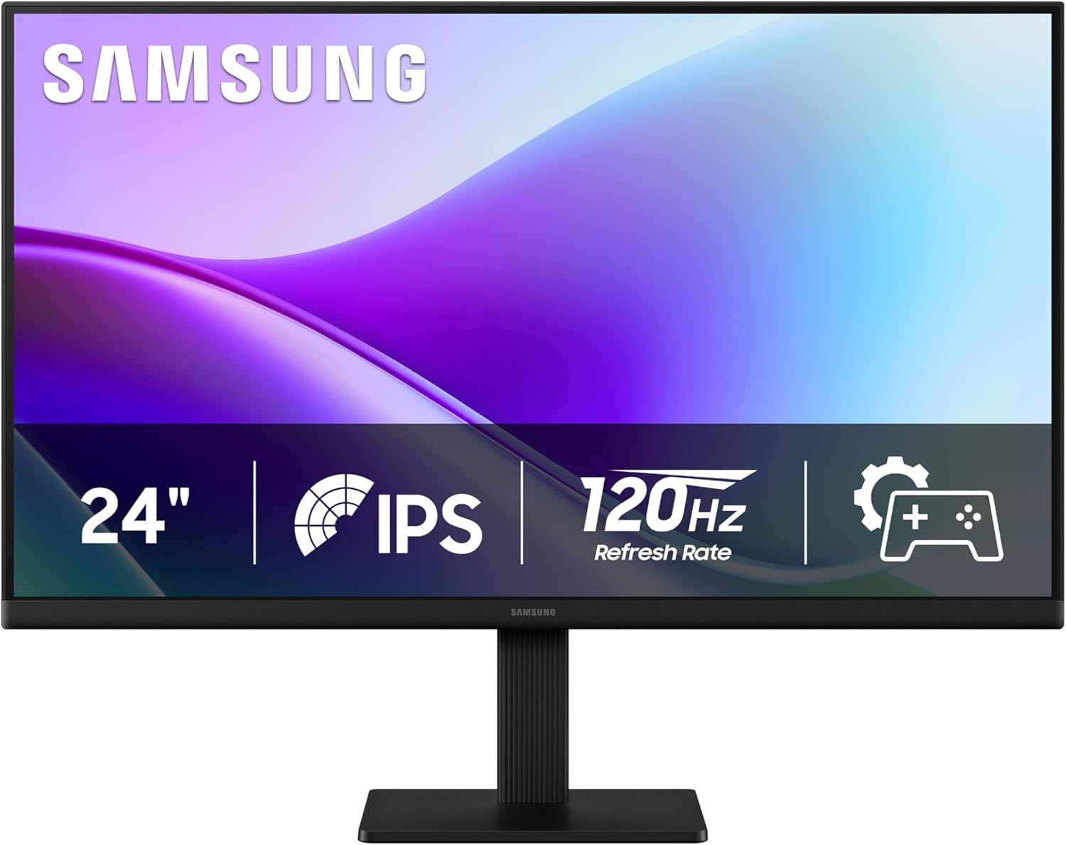 Samsung 27" S3 (S32GF) FHD High Resolution 120Hz Monitor with IPS Panel, Flicker Free, Eye Saver Mode, LS27F320GANXZA, 2025