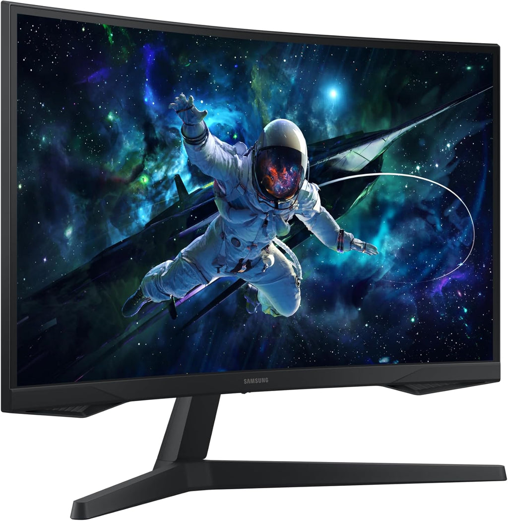 Samsung 27-Inch Odyssey G55C Series QHD 1000R Curved Gaming Monitor, 1ms(MPRT), HDR10, 165Hz, AMD Radeon FreeSync, Eye Care, LS27CG552ENXZA