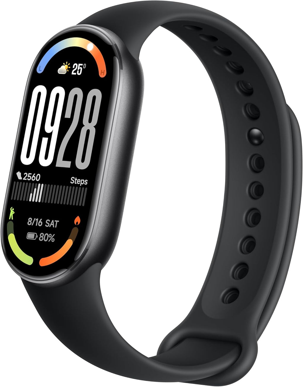 Xiaomi Smartband 10, Pantalla AMOLED de 1,72”, Carga rápida, 150+ Modos Deportivos, Monitorización de Salud y sueño, HyperOS 2.0, Impermeable 5ATM, Brújula