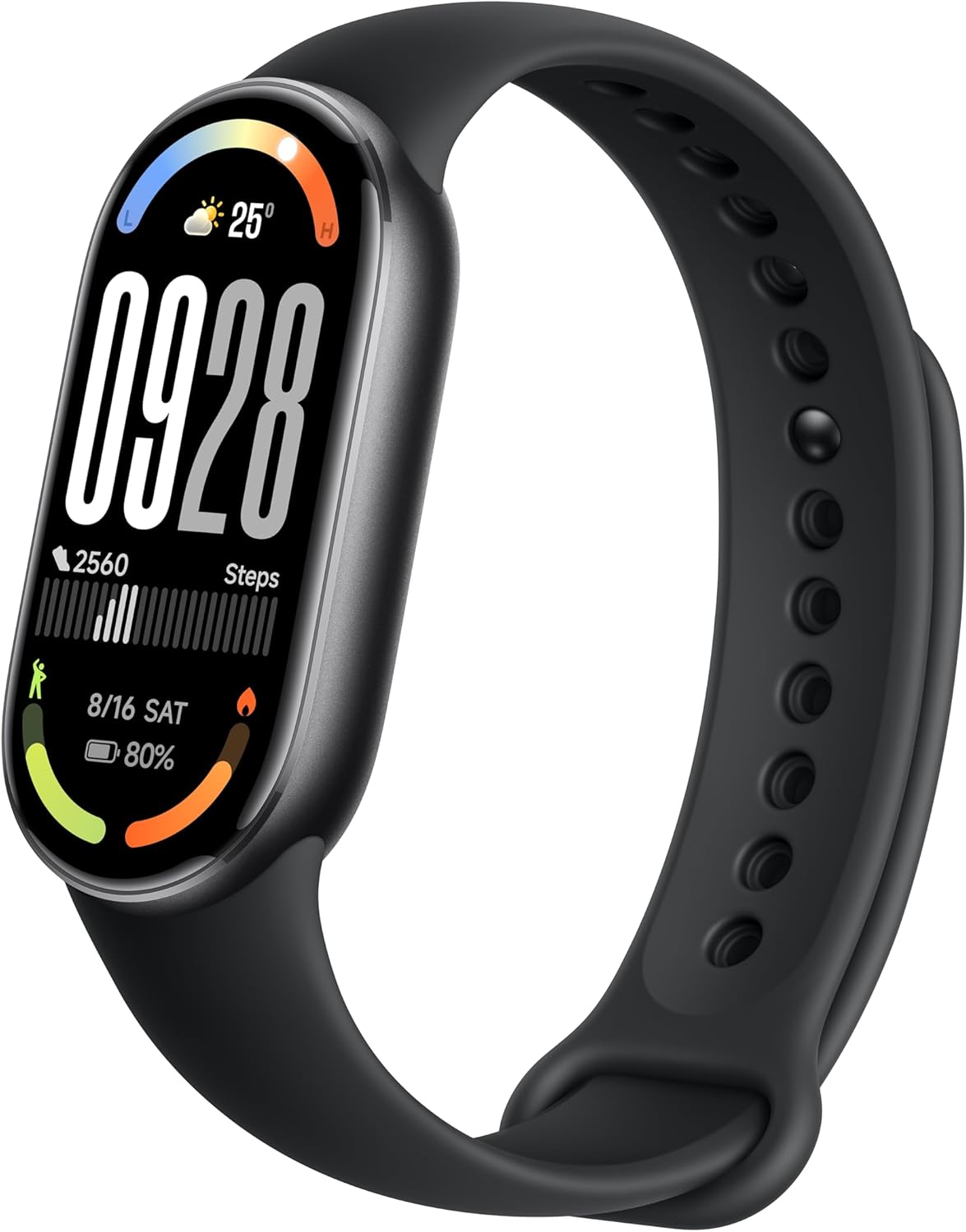 Xiaomi Smartband 10, Pantalla AMOLED de 1,72”, Carga rápida, 150+ Modos Deportivos, Monitorización de Salud y sueño, HyperOS 2.0, Impermeable 5ATM, Brújula