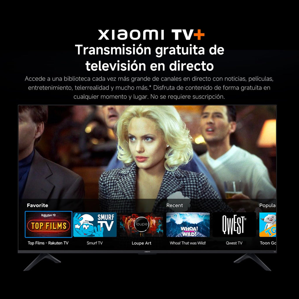 XIAOMI TV F 32, 32 polegadas (81 cm), HD, Smart TV, Fire OS7, controlo de voz Alexa, áudio Dolby, DTS Virtual: X, DTS-HD, compatível com Apple AirPlay, 2025