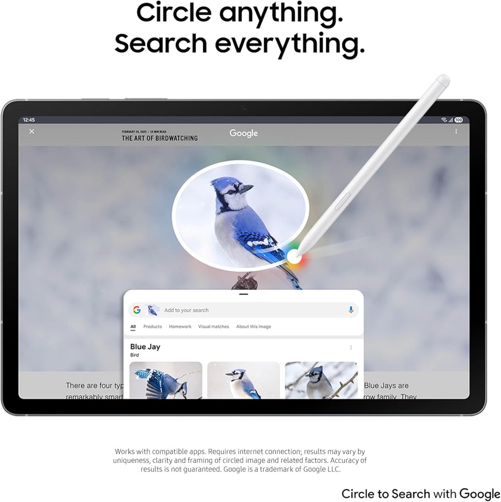 SAMSUNG Galaxy Tab S10 FE 256GB WiFi Android Tablet, Large Display, Long Battery Life, Exynos 1580 Processor, IP68 Water-Resistant, 90 Hz Refresh, S Pen for Note-Taking, US Version, Gray