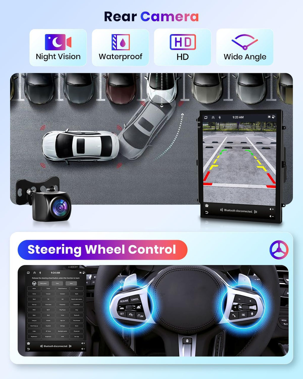 6G+128G 8 Core Wireless Carplay Android Car Radio for Opel Insignia Buick Regal 2009-2013 9.7 Inch Car Radio with Android Auto GPS Navi WiFi Mirror Link Bluetooth FM/RDS/DSP Rear Camera