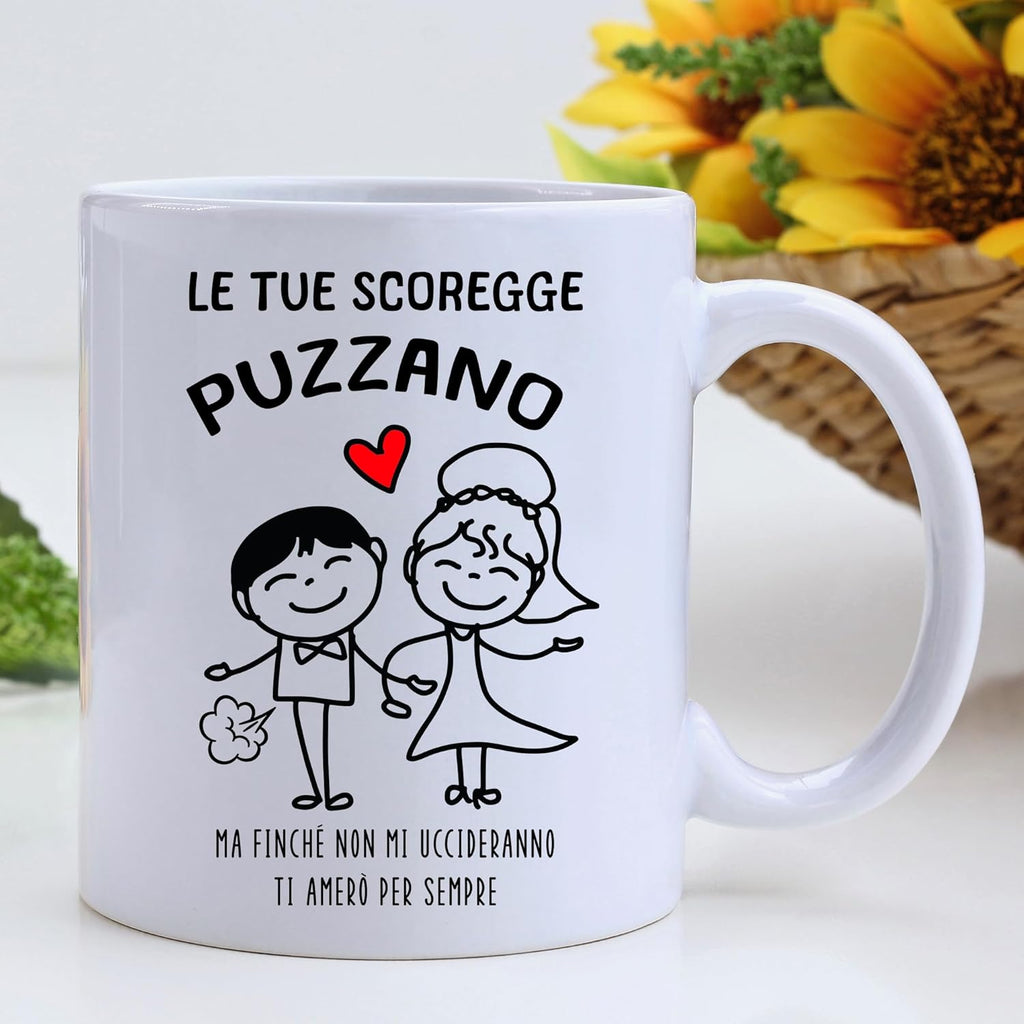 Jungle Mug Canecas marido e mulher, os seus s são péssimos, canecas de namorado, ideia para presente de festa de aniversário, ideias para presentes originais de Natal, canecas (brancas)