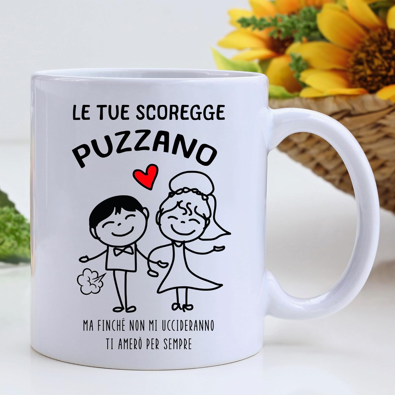 Jungle Mug Canecas marido e mulher, os seus s são péssimos, canecas de namorado, ideia para presente de festa de aniversário, ideias para presentes originais de Natal, canecas (brancas)