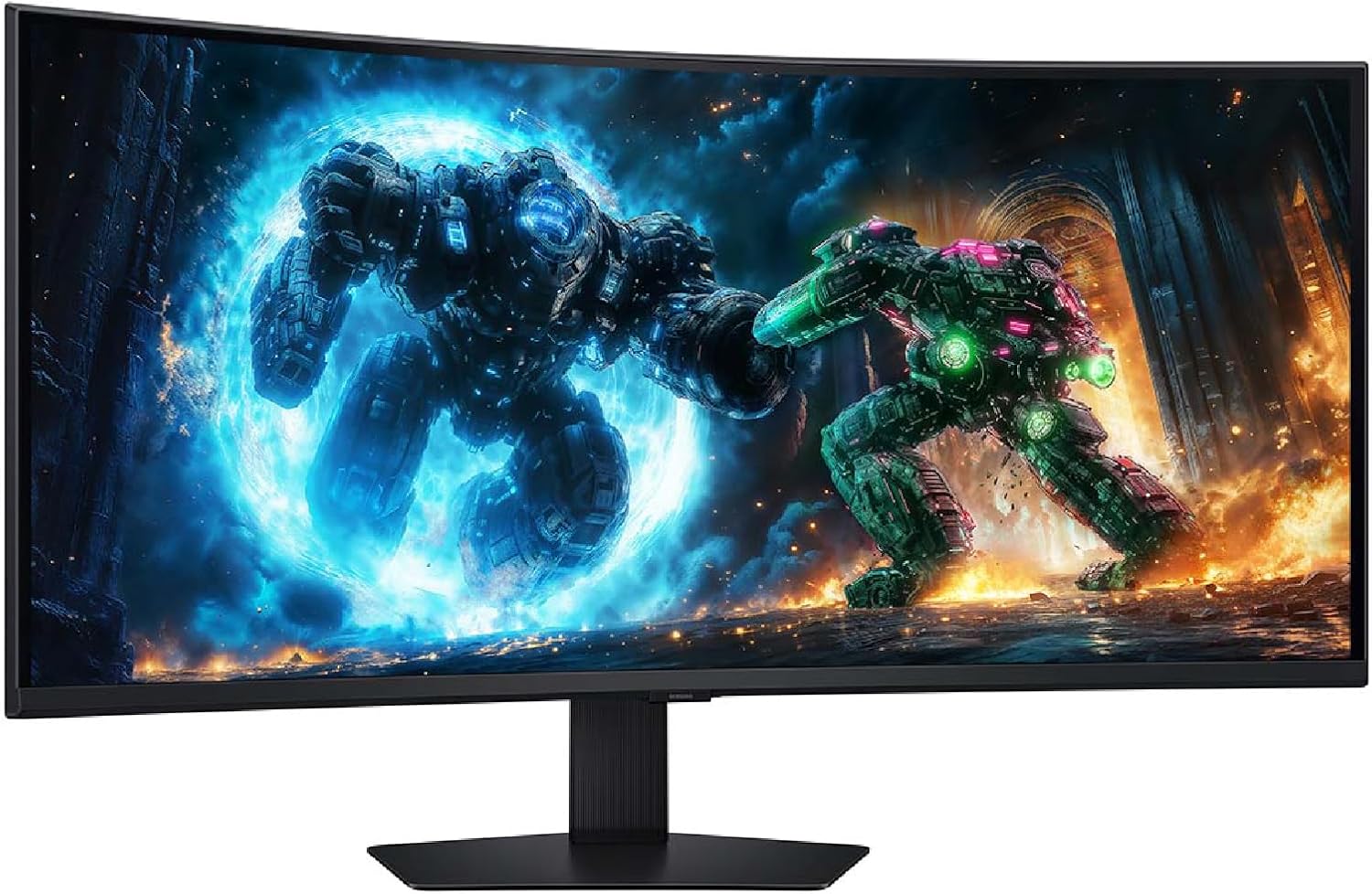 SAMSUNG 40” Odyssey G7 (G75F) WUHD Resolution, 180Hz, Curved Gaming Monitor, 1ms Response Time (GtG), VESA DisplayHDR™ 600, AMD FreeSync™ Premium Pro, LS40FG75DENXZA, 2025