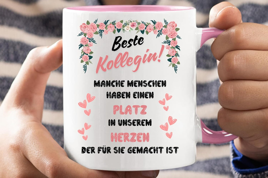 Jungle Mug Caneca do melhor colega | Presente de despedida para colegas | Caneca de café de colega | Caneca de chá para a companheira | Presente de agradecimento Diga Graças colega