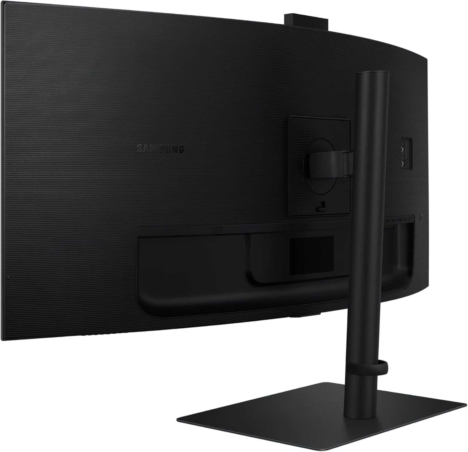 Samsung 34-Inch ViewFinity S65VC Series Ultra-WQHD Curved Computer Monitor, 100Hz, AMD FreeSync, HDR10, USB-C, Built-in Speaker, Camera, KVM Switch, Eye Care, Eco-Packaging, LS34C650VANXGO, Black