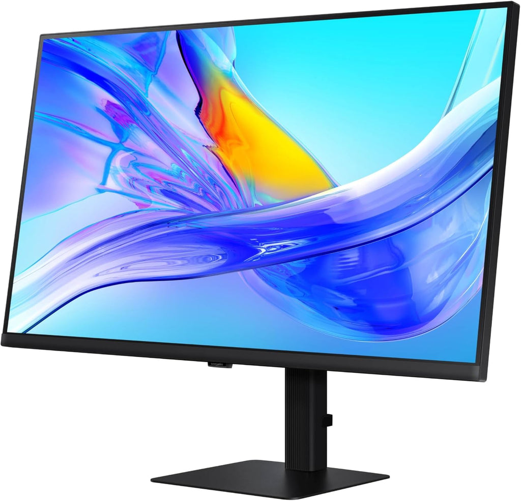 Samsung 32” ViewFinity S8 (S80UD) 4K UHD IPS HDR10 High Resolution Monitor, USB-C, Built-in Speakers, Ergonomic Stand, Built-in KVM Switch, Intelligent Eye Care, LS32D808UBNXGO, 2025