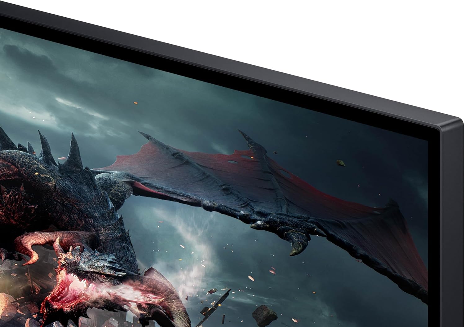 SAMSUNG 27-Inch Odyssey G50D Series QHD Fast IPS G-Sync Compatible Gaming Monitor, 1ms, VESA DisplayHDR 400, 180Hz, AMD FreeSync, Adjustable Stand, Eye Saver Mode, LS27DG500ENXZA