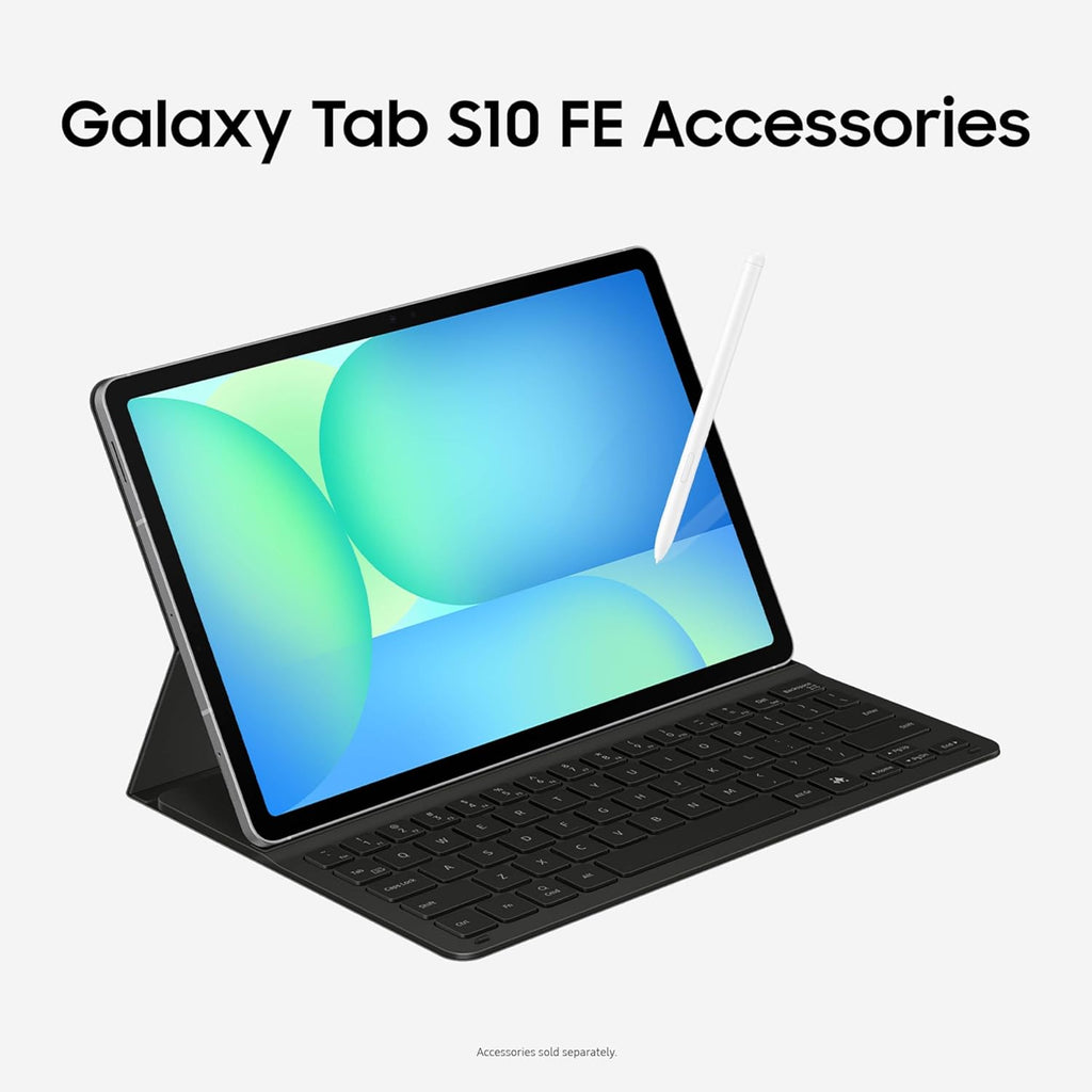 SAMSUNG Galaxy Tab S10 FE 128GB WiFi Android Tablet, Large Display, Long Battery Life, Exynos 1580 Processor, IP68 Water-Resistant, 90 Hz Refresh, S Pen for Note-Taking, US Version, Gray