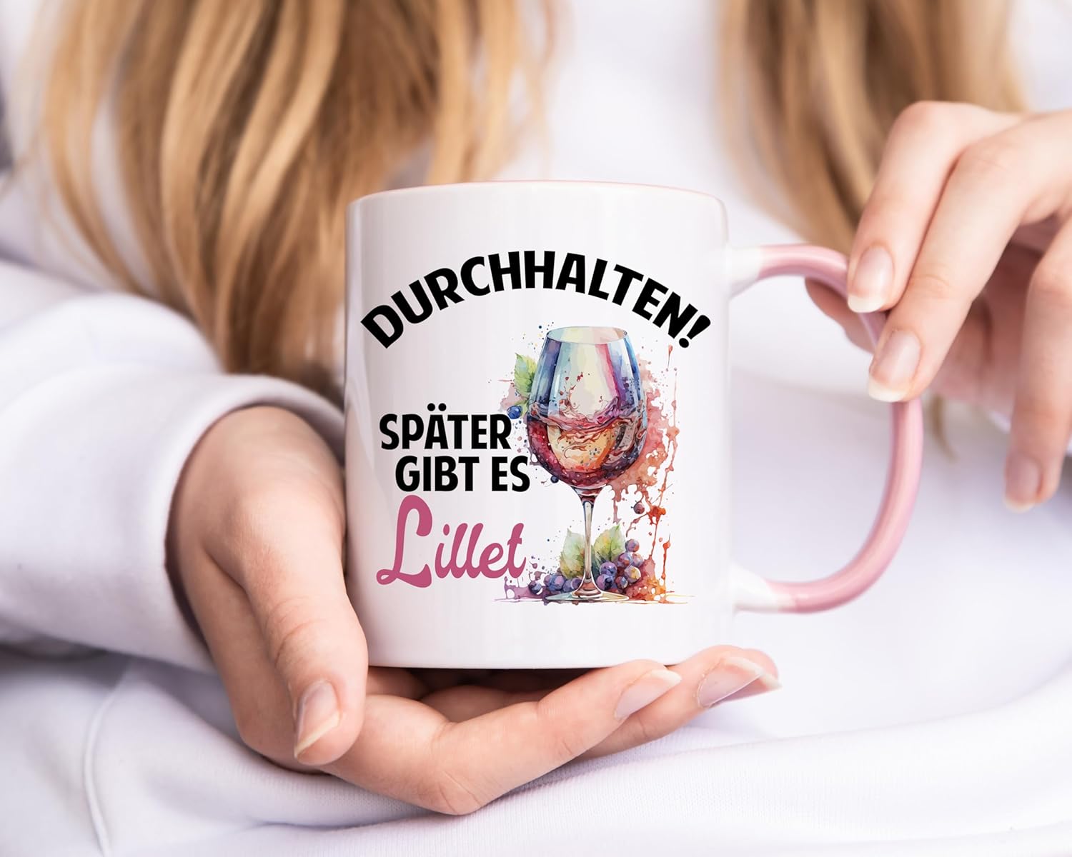 Seness Perseverar mais tarde há caneca Lillet | Aperol presente Prosecco vinho espumoso | Wild Berry Gin | Hugo Spritz Vinho | presente de despedida colega (Lillet)