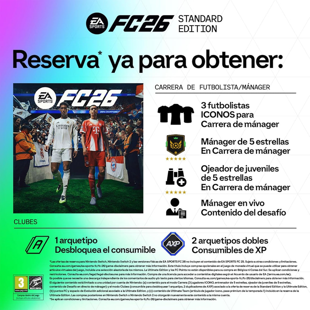 EA SPORTS FC 26 Standard Edition PC | Codigo de descarga inmediato EA App | Videojuegos | Castellano