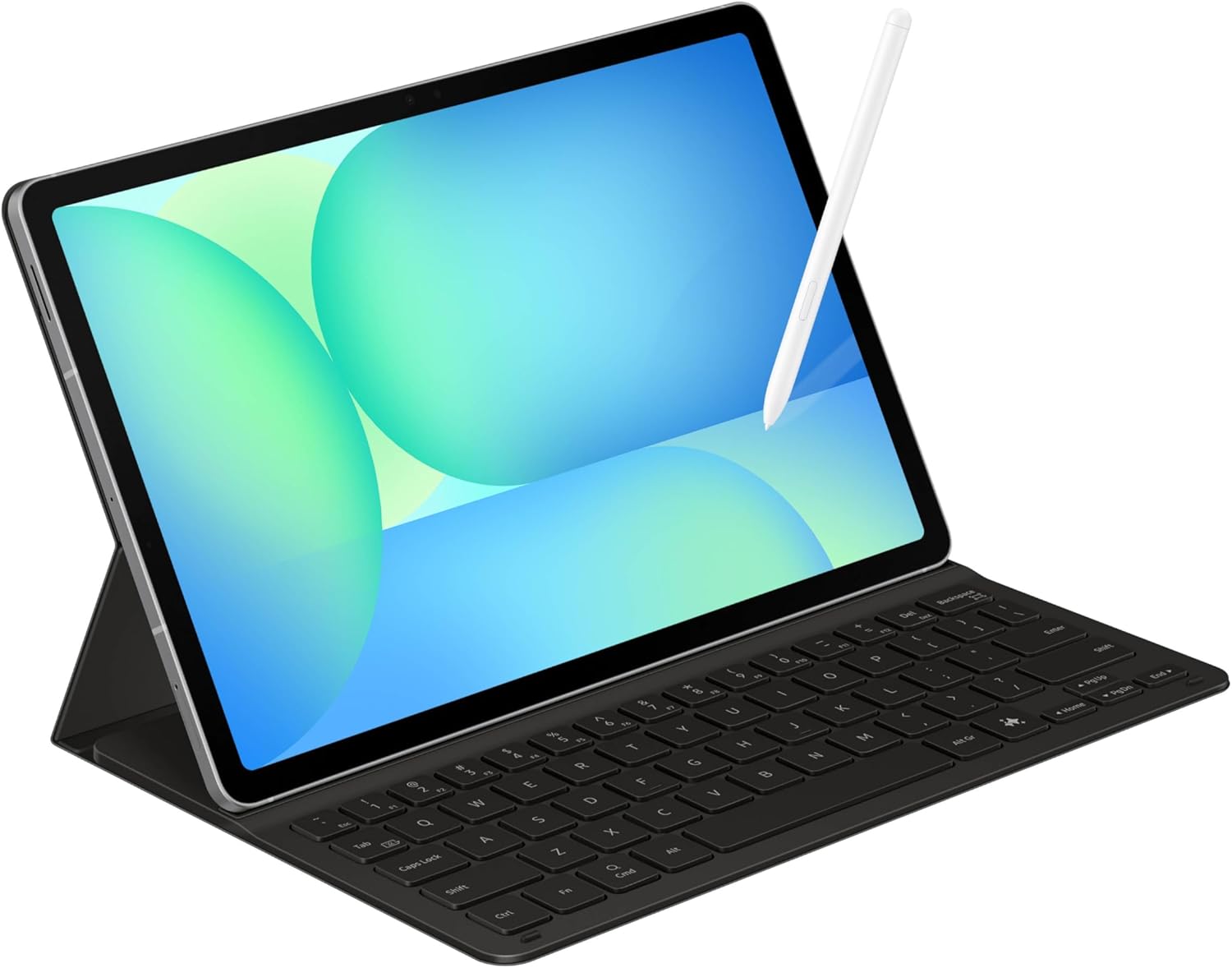 Samsung Galaxy Tab S9 | S9 FE | S10 FE, FE Book Cover Keyboard AI Key for Galaxy Tab S10 FE, Detachable Platform, PC-Like Experience, Wireless Keyboard Sharing, Black