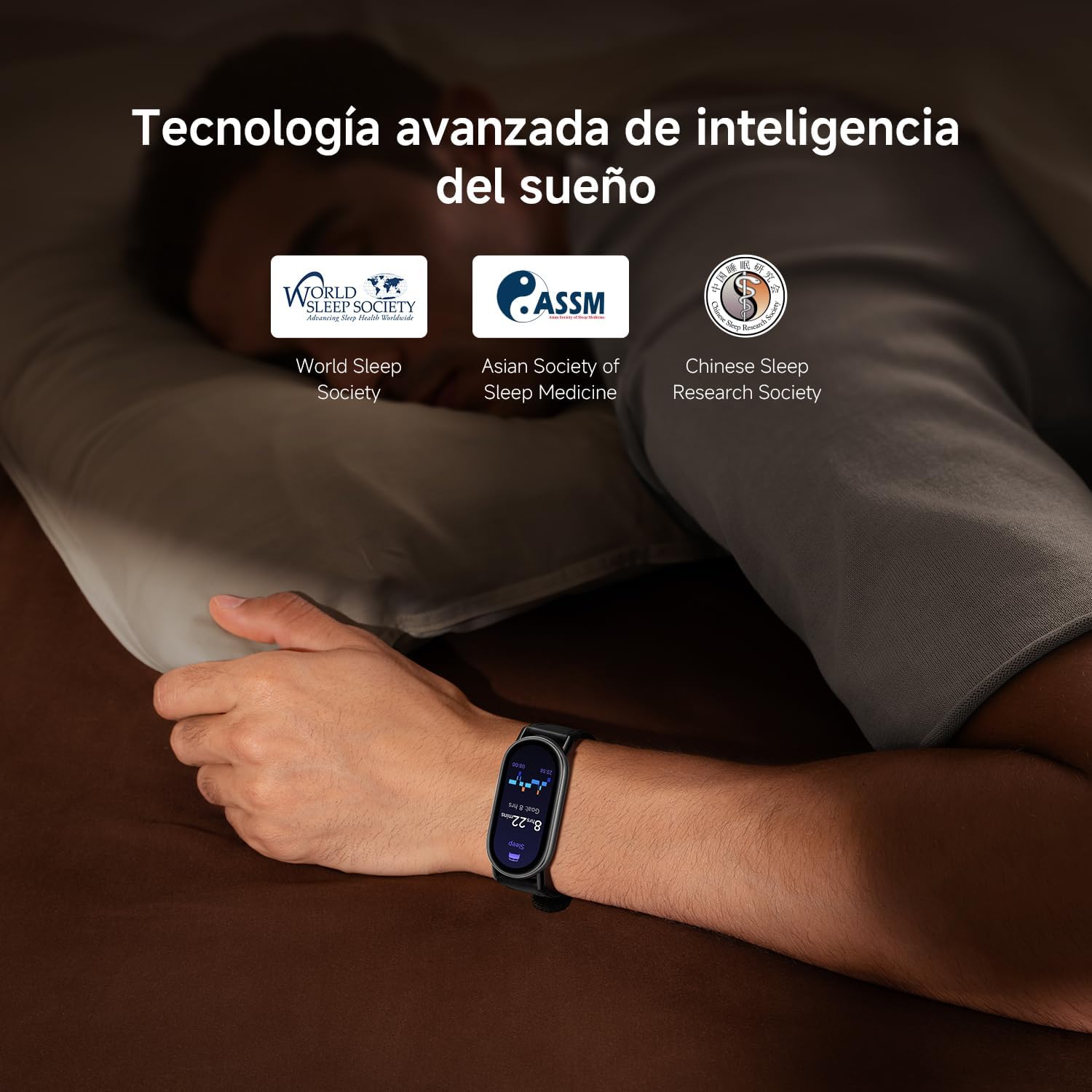 Xiaomi Smartband 10, Pantalla AMOLED de 1,72”, Carga rápida, 150+ Modos Deportivos, Monitorización de Salud y sueño, HyperOS 2.0, Impermeable 5ATM, Brújula